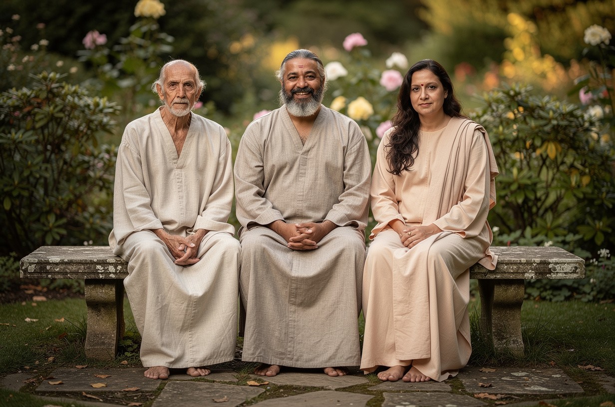 Mooji, Papaji och Yogananda: tre mästare som vägleder mot inre frid